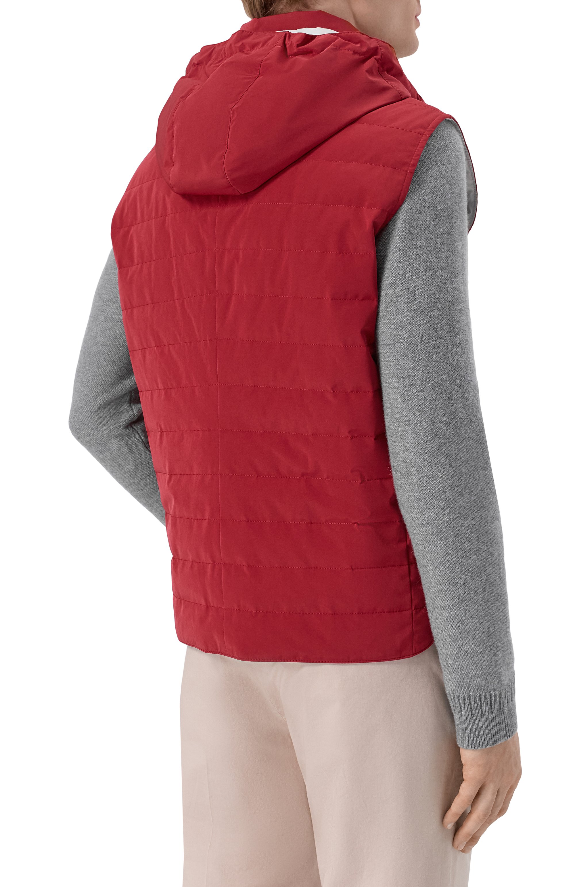 Утепленный жилет BRUNELLO CUCINELLI, арт. MM4791696, фото 4