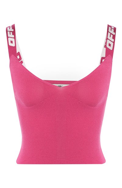 Же нский топ из вискозы OFF-WHITE, арт. 0WHD011R20H330682800