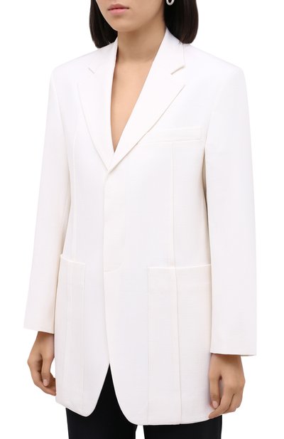 Жакет из шерсти и вискозы JACQUEMUS, арт. 203JA04/120110, фото 3