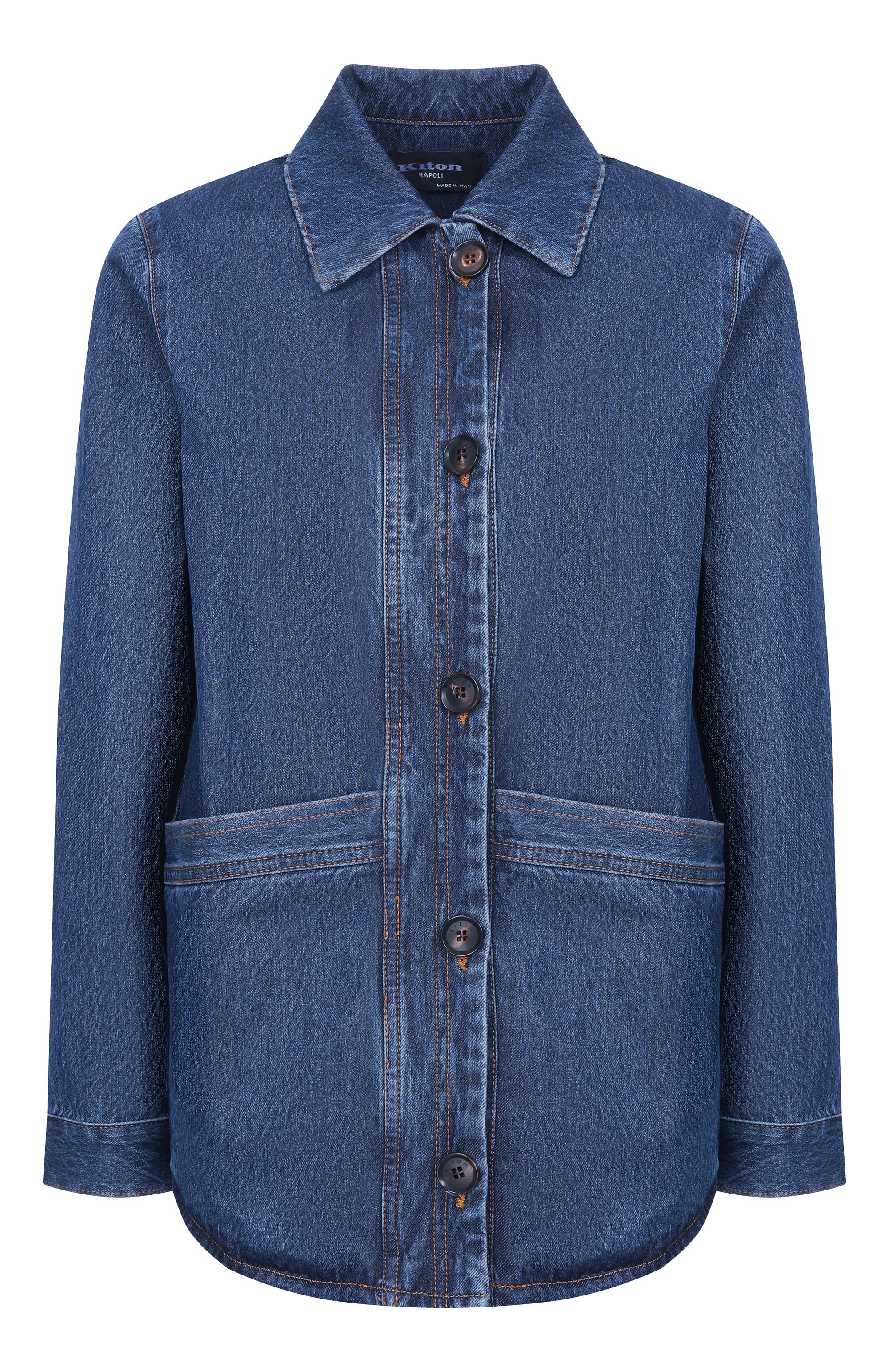 Джинсовая куртка KITON, арт. DJ61405K0926H, фото 1