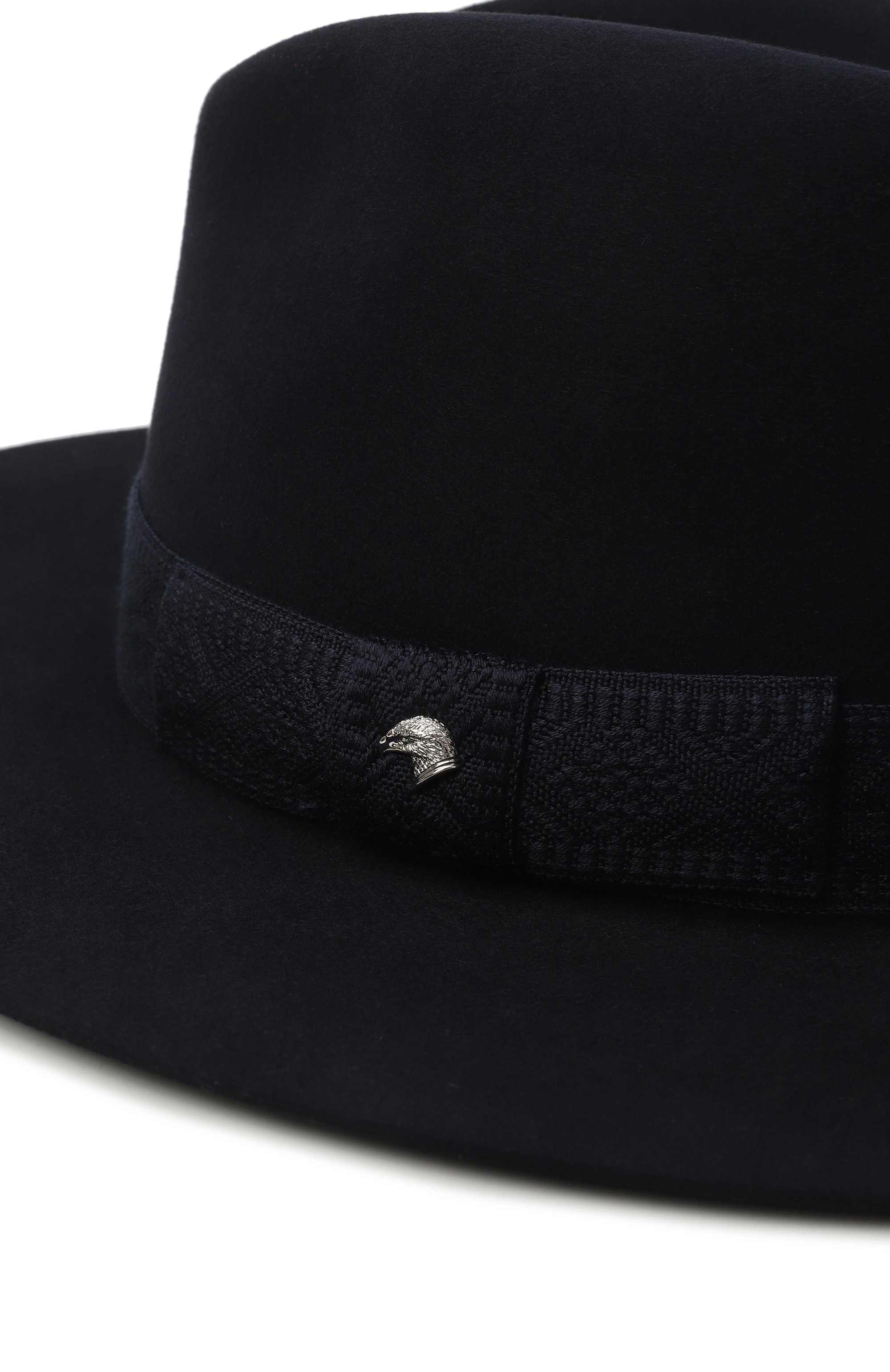 Фетровая шляпа STEFANO RICCI темно-синего цвета по цене 225000 руб., арт. MCV2300040/CAST, фото 3 Фетровая шляпа STEFANO RICCI, арт. MCV2300040/CAST, фото 3