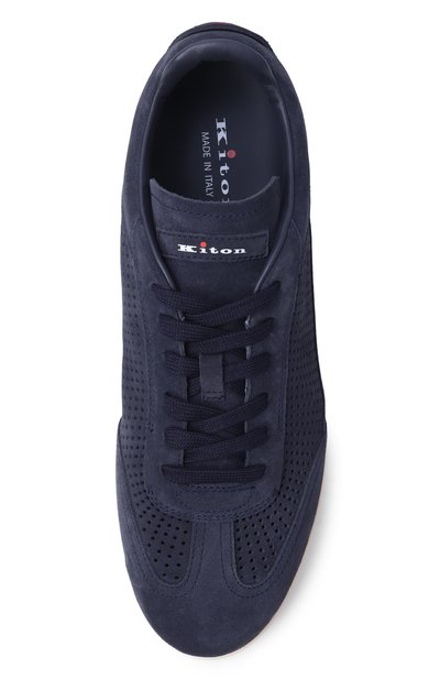 Замшевые кеды KITON, арт. USSA397N01382, фото 5