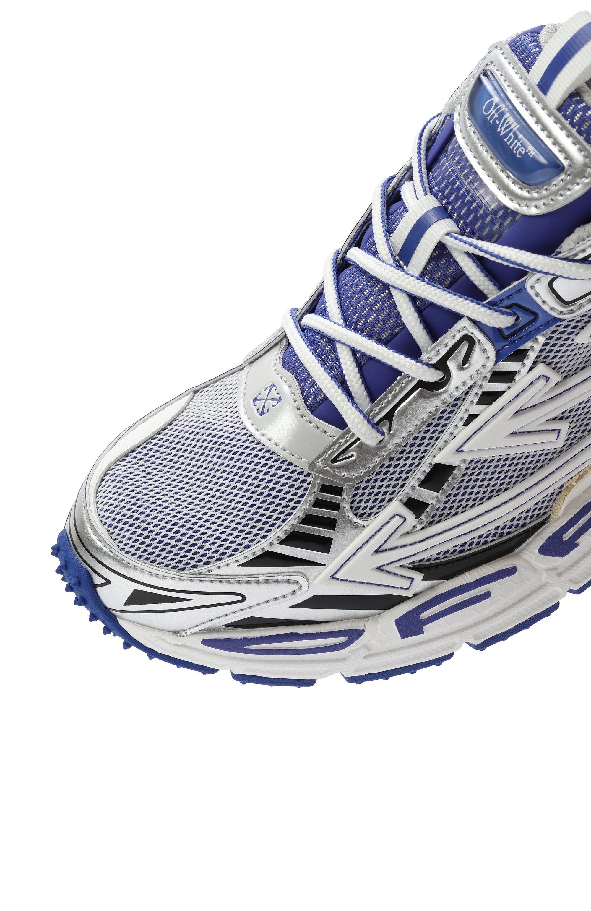 Комбинированные кроссовки be right back OFF-WHITE, арт. 0MIA295S25FAB005, фото 7