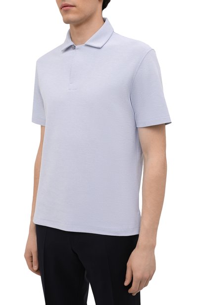 Хлопковое поло ZEGNA, арт. UZ351/757, фото 3