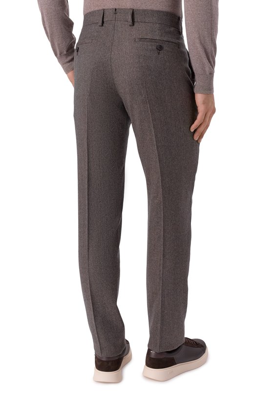 Шерстяные брюки Berwich VULCAN0 195/RD5470 Коричневый  VULCAN0 195/RD5470 Фото 4