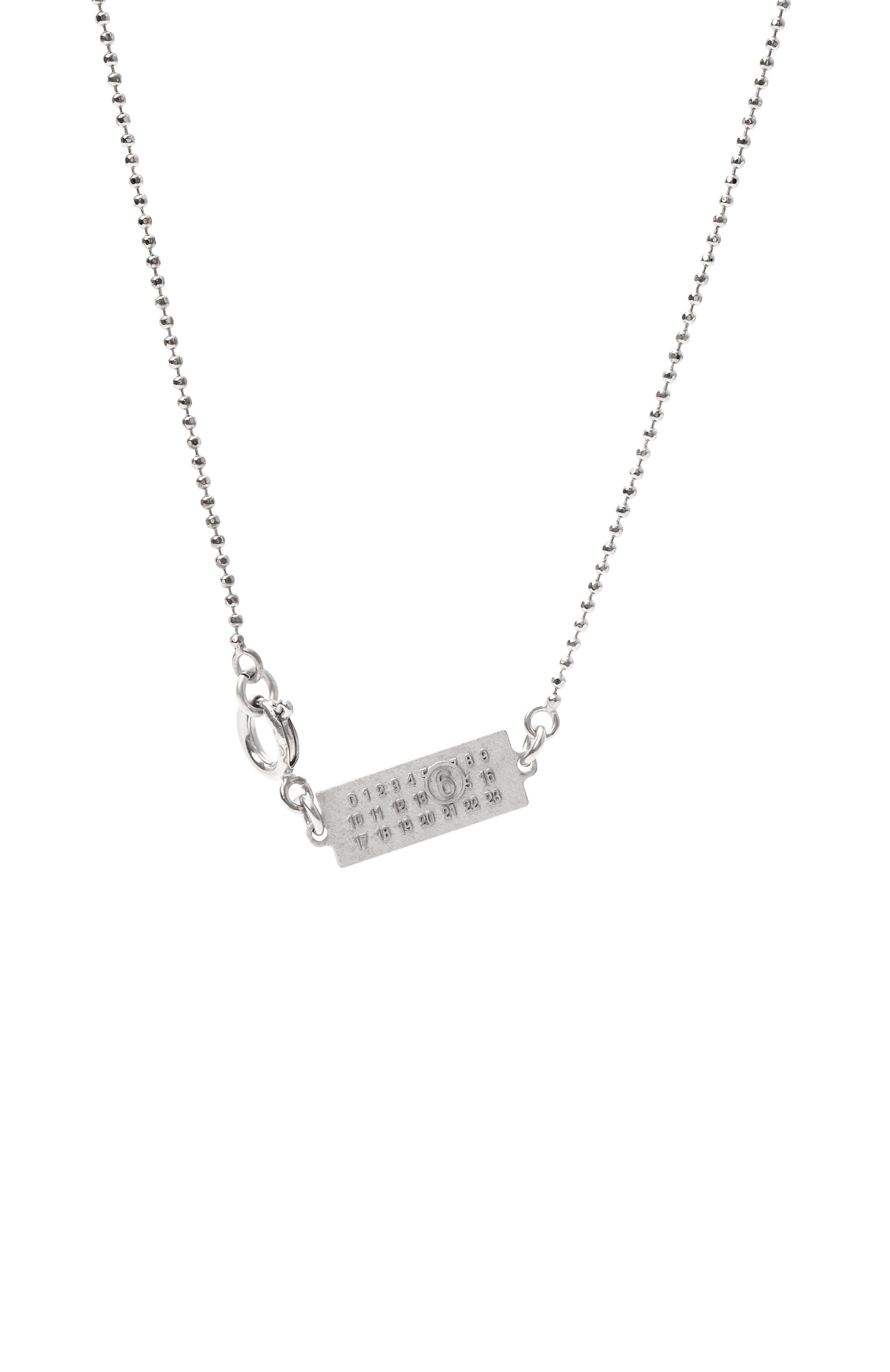 Подвеска на цепочке MM6, арт. SM7UU0080 P8372, фото 4