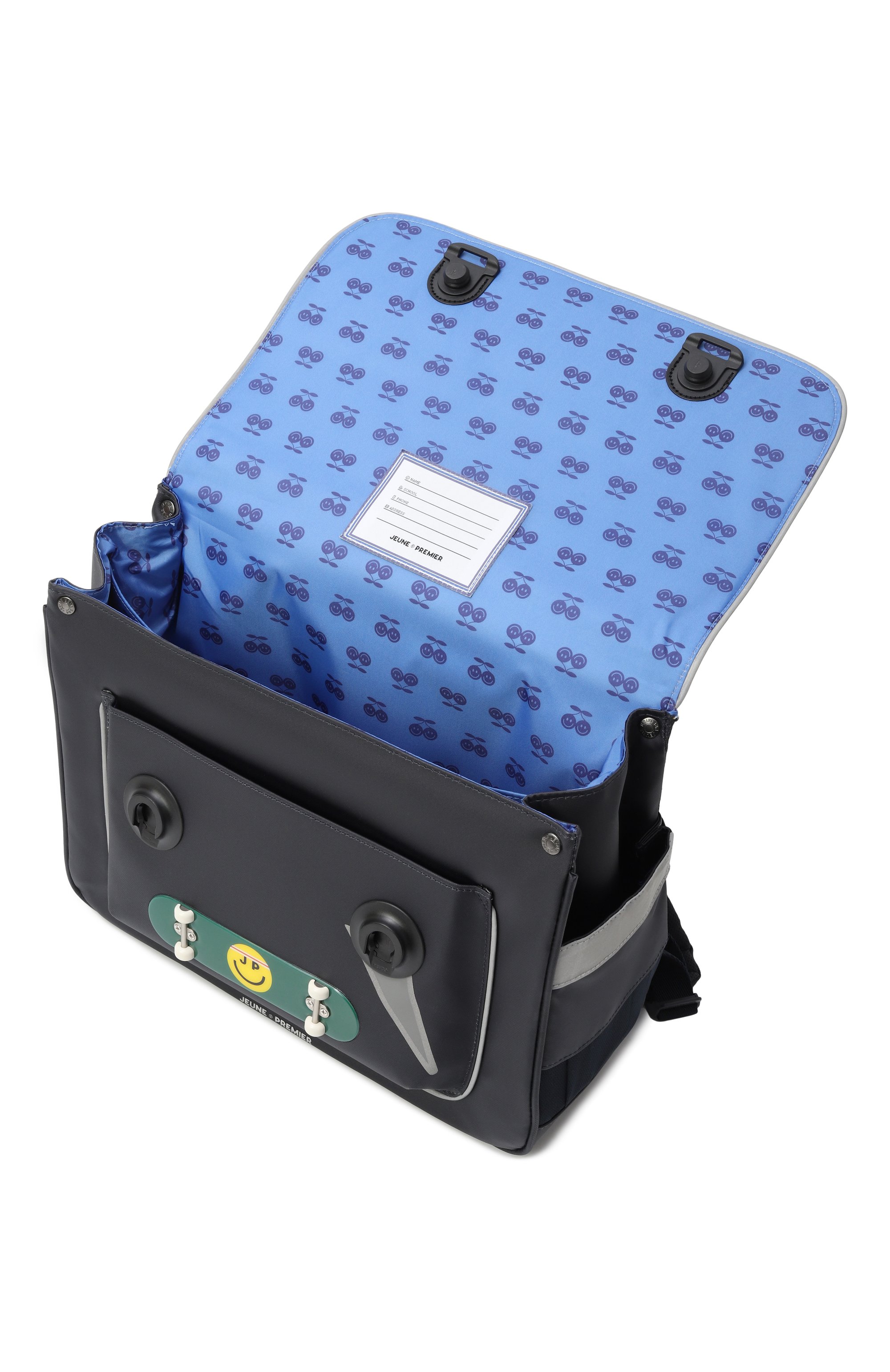 Портфель it bag midi JEUNE PREMIER серого цвета по цене 23100 руб., арт. ITD25247, фото 3 Портфель it bag midi JEUNE PREMIER, арт. ITD25247, фото 3