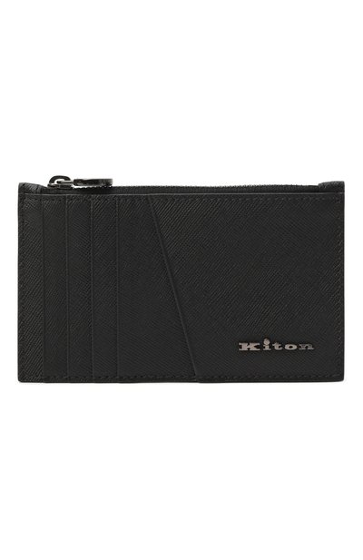 Мужской кожаный футляр для кредитных карт KITON, арт. UPEA009N0126901