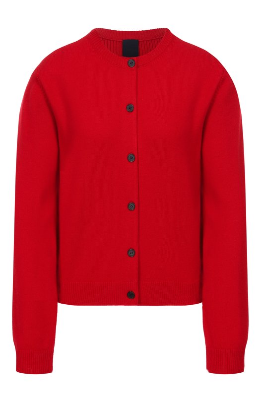 Кардиган из шерсти и кашемира Juun.J JW5X5AW03 Красный JW5X5AW03