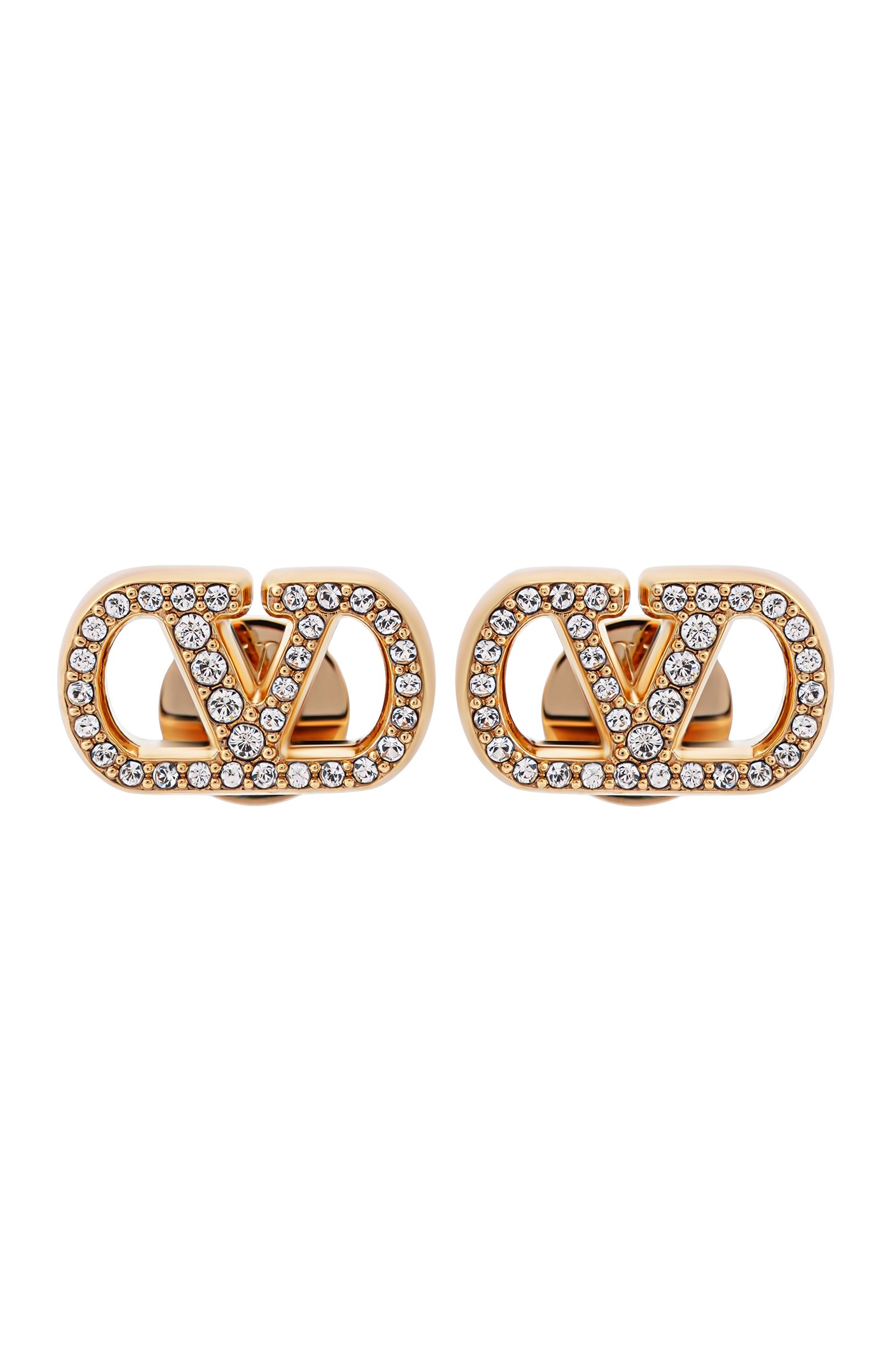 Серьги VALENTINO золотого цвета по цене 49950 руб., арт. 9W2J0BV8/YCW, фото 1 Серьги VALENTINO, арт. 9W2J0BV8/YCW, фото 1