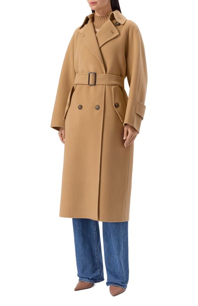 Шерстяное пальто WEEKEND MAX MARA, арт. CADINE, фото 3