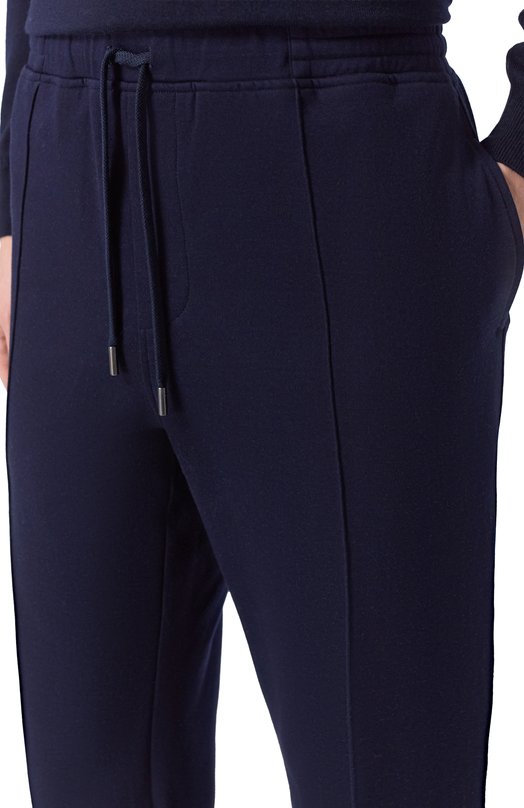 Хлопковые брюки Capobianco 19M702.TS00. Синий  19M702.TS00. Фото 5