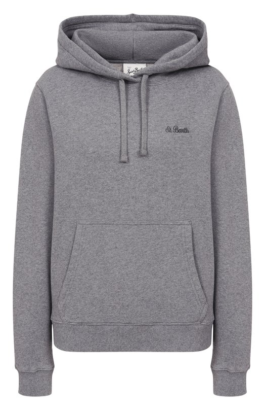 Хлопковое худи MC2 Saint Barth VRG0001-00657I/VIRGINIA Серый VRG0001-00657I/VIRGINIA