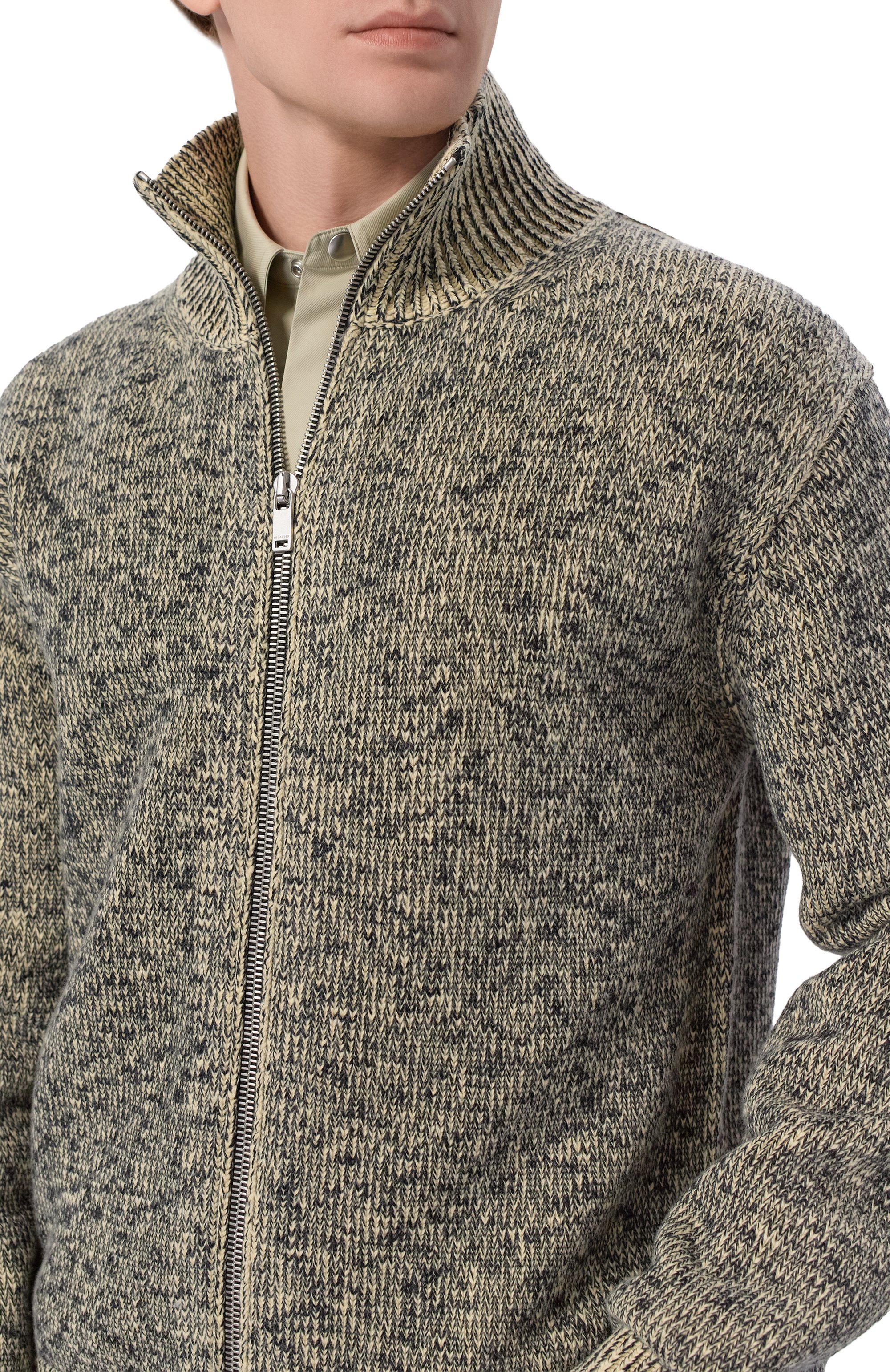 Кардиган из шерсти и хлопка JIL SANDER, арт. J61HP0006/J14825, фото 5