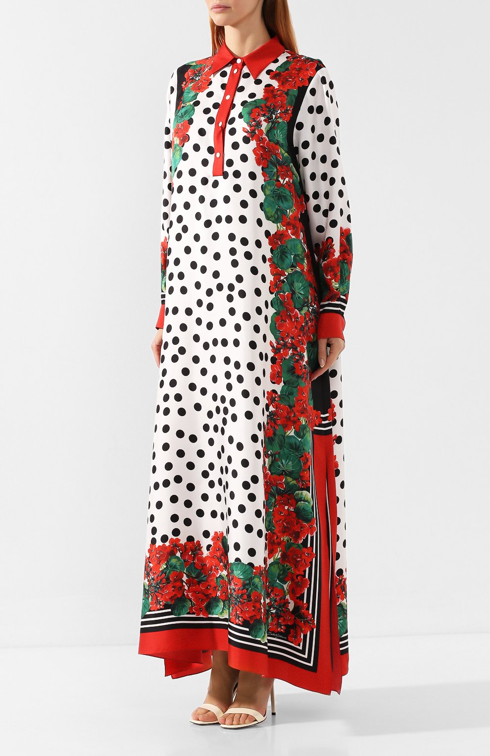 Шелковое платье DOLCE & GABBANA, арт. F6XT1T/FI1IY, фото 3