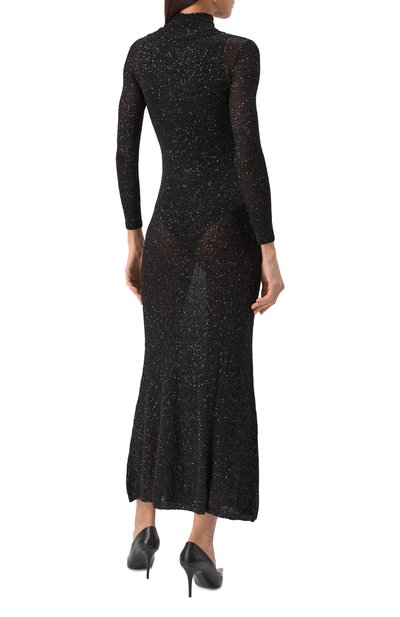 Платье с отделкой пайетками BALENCIAGA, арт. 813110/T7196, фото 4