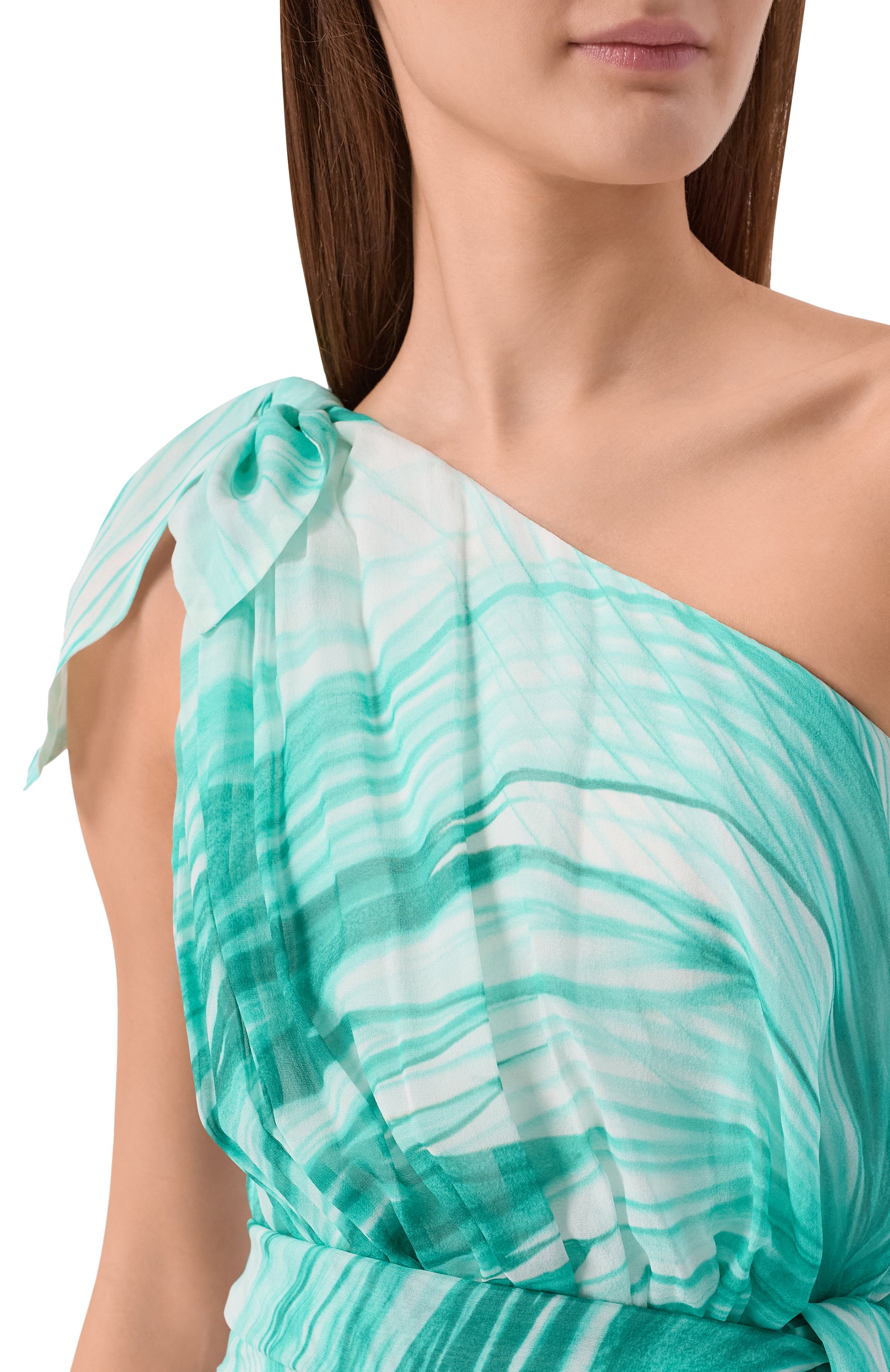 Шелковое платье KITON, арт. D61364K0870G, фото 4