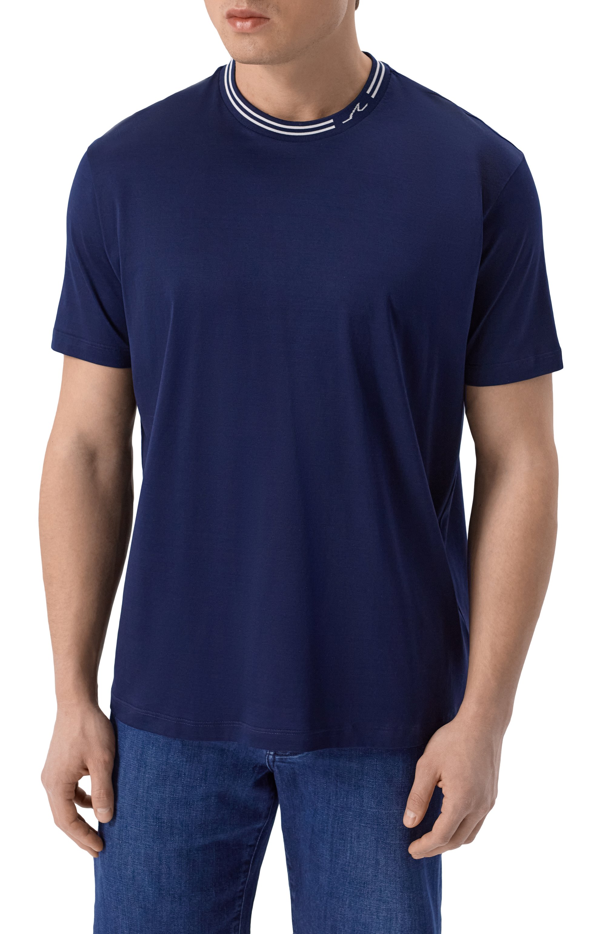 Хлопковая футболка PAUL&SHARK, арт. 25411045, фото 3