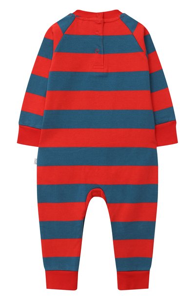 Хлопковый комбинезон STELLA MCCARTNEY красного цвета по цене 5615 руб., арт. 601030/SPJ91, фото 2 Хлопковый комбинезон STELLA MCCARTNEY, арт. 601030/SPJ91, фото 2