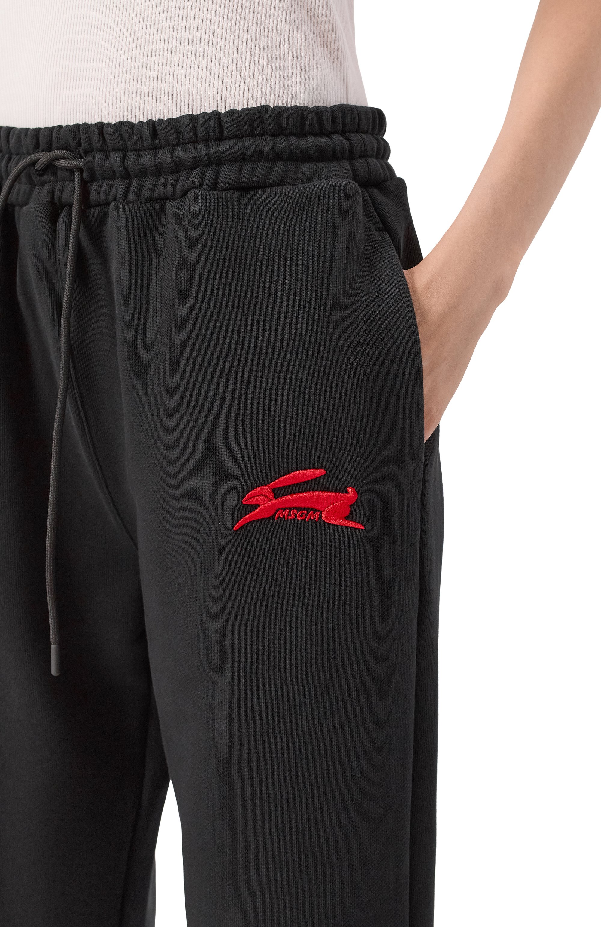 Хлопковые джоггеры MSGM, арт. 3941MDP72/257795, фото 5