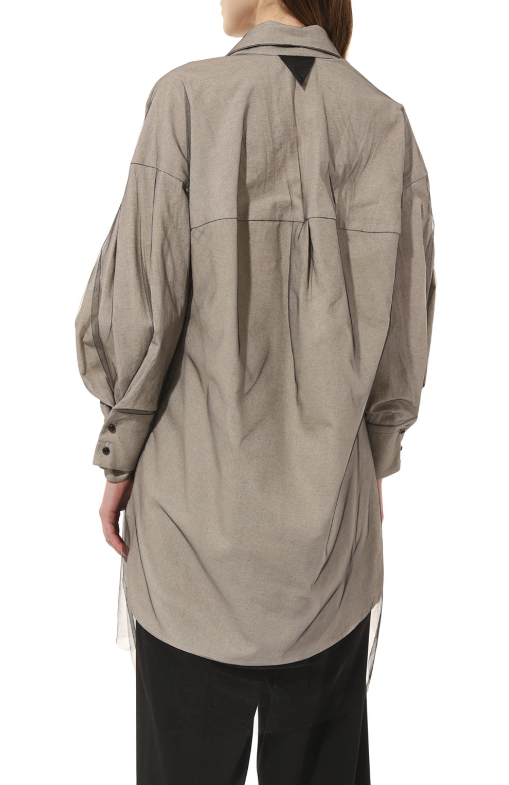 Рубашка из хлопка и льна MIDGARD PARIS, арт. C1602, фото 4