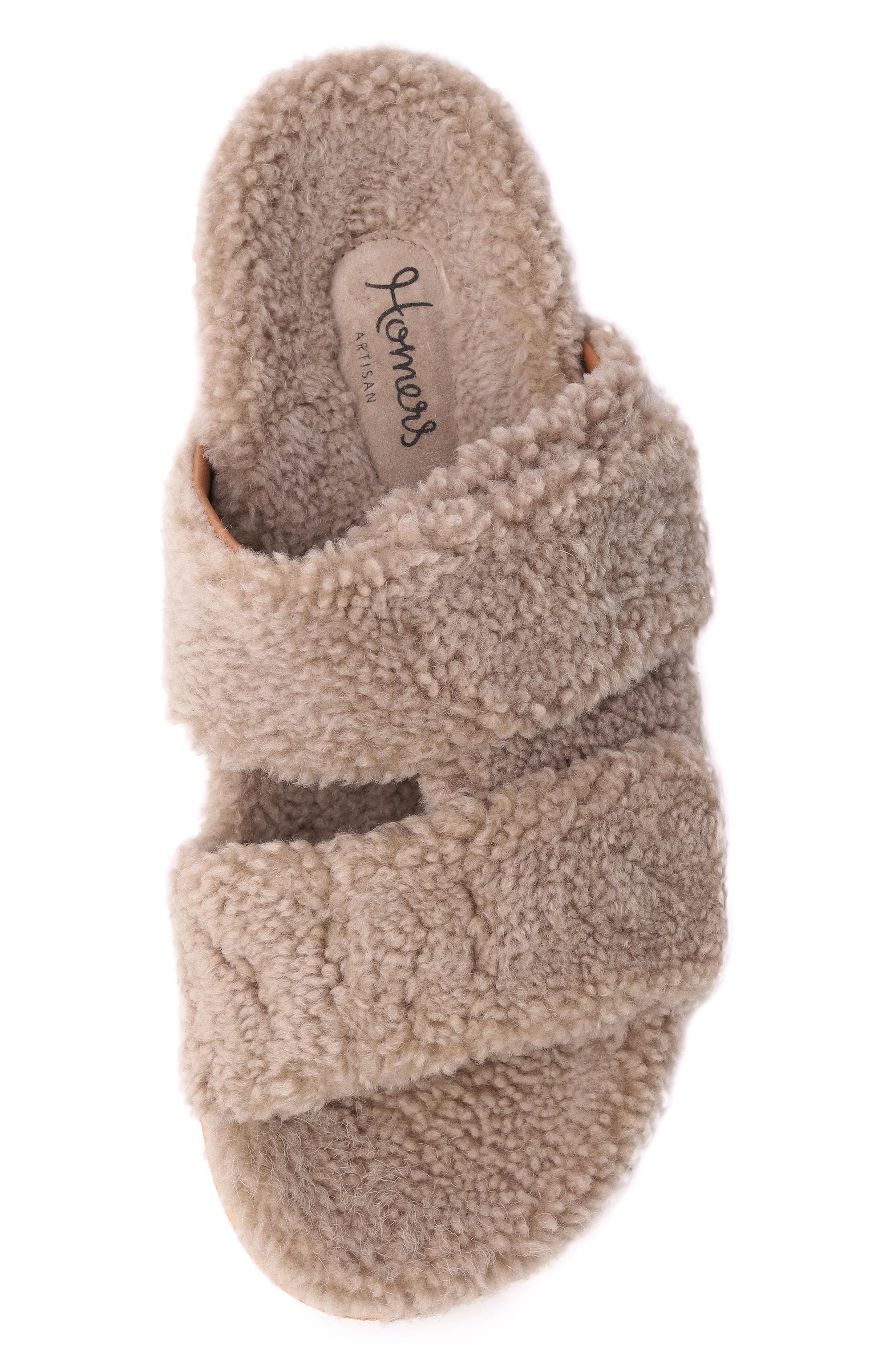 Домашние туфли из овчины HOMERS AT HOME, арт. 21067/CURLY, фото 6