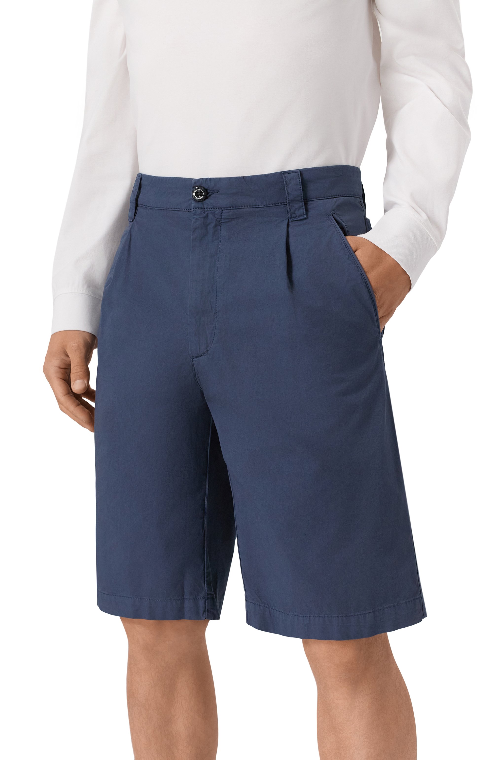 Хлопковые шорты C.P. COMPANY, арт. 18CMBE277A1103400, фото 3