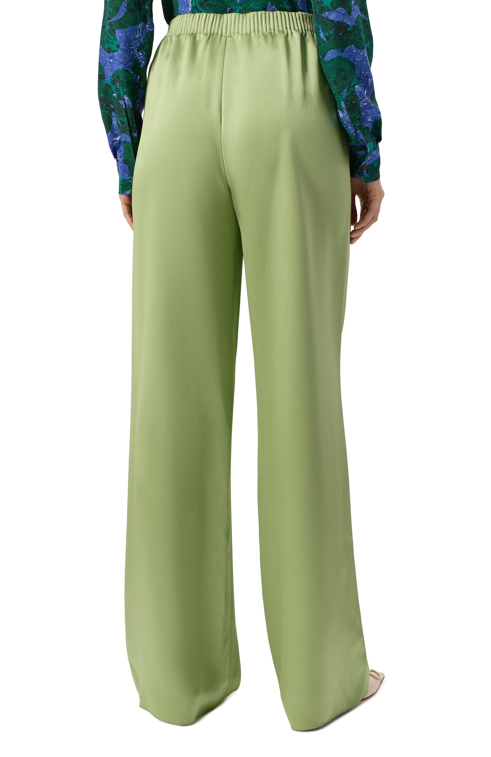 Атласные брюки VALENTINO, арт. 6B3RB68590E, фото 4