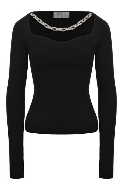 Женский шерстяной пуловер GIUSEPPE DI MORABITO, арт. 03PFKN319 03358