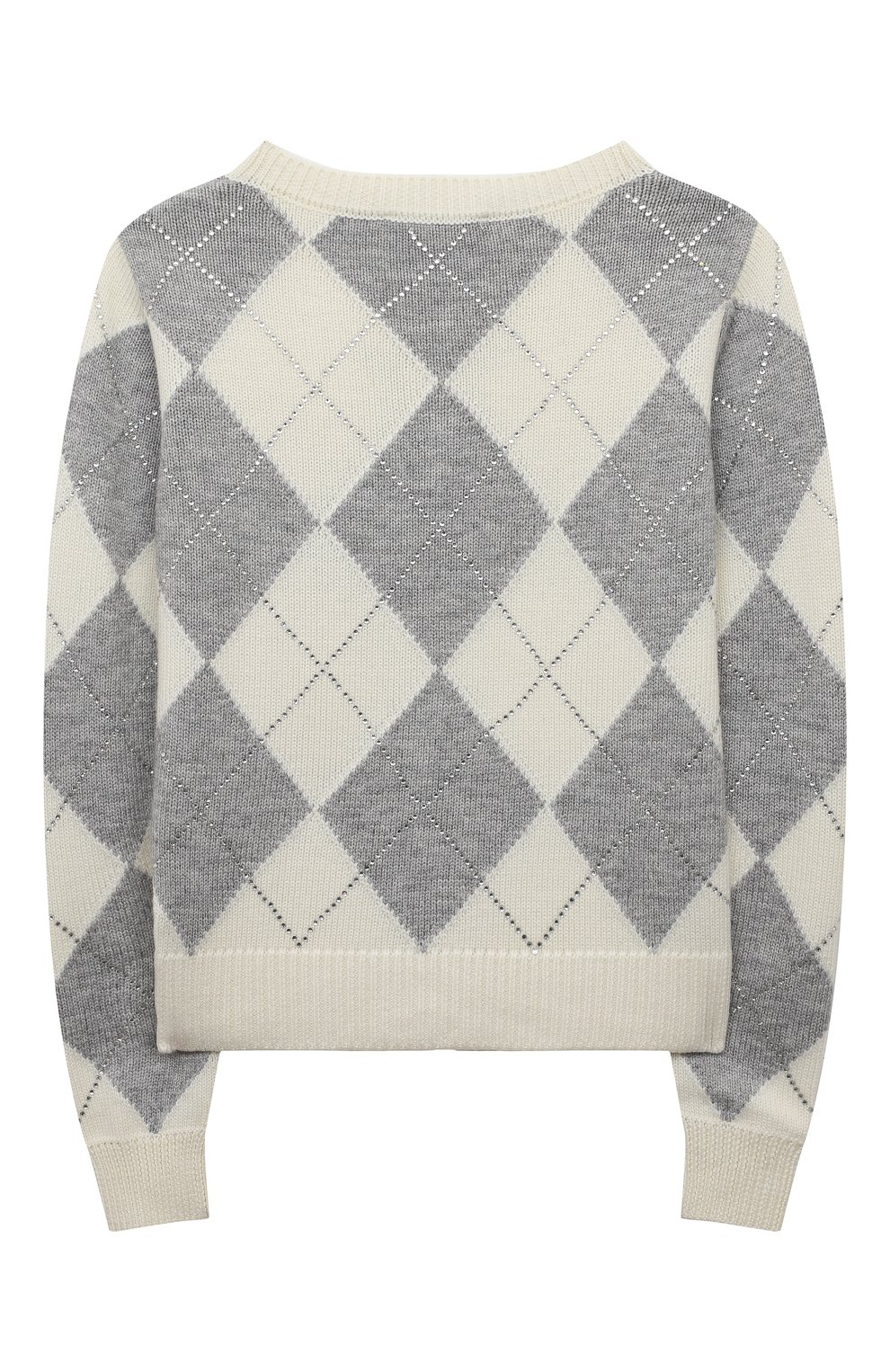 Кардиган MONNALISA серого цвета по цене 14700 руб., арт. 170803, фото 2 Кардиган MONNALISA, арт. 170803, фото 2