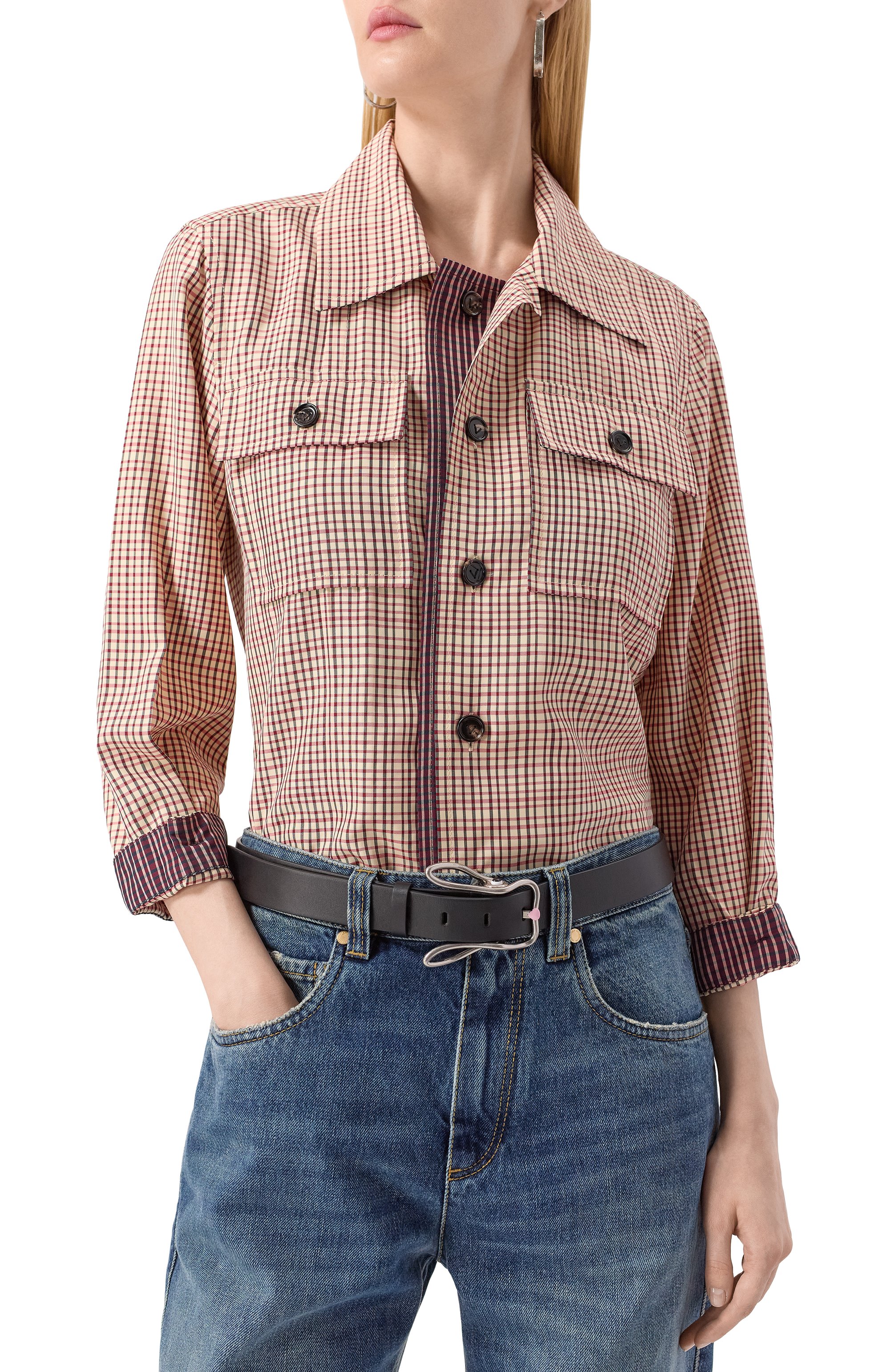 Кожаный ремень bunny BOTTEGA VENETA, арт. 826201/VALK0, фото 2