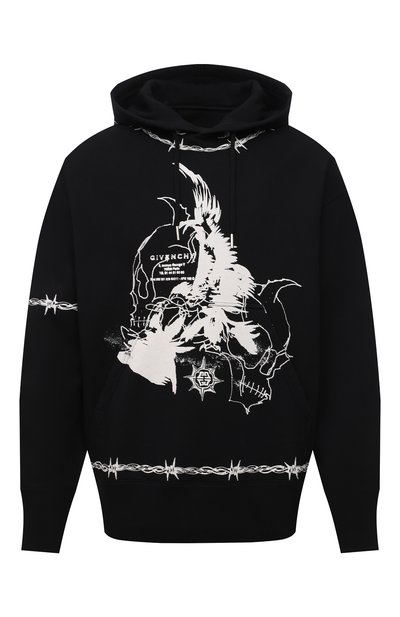 Хлопковое худи GIVENCHY, арт. BMJ0C63Y69, фото 1