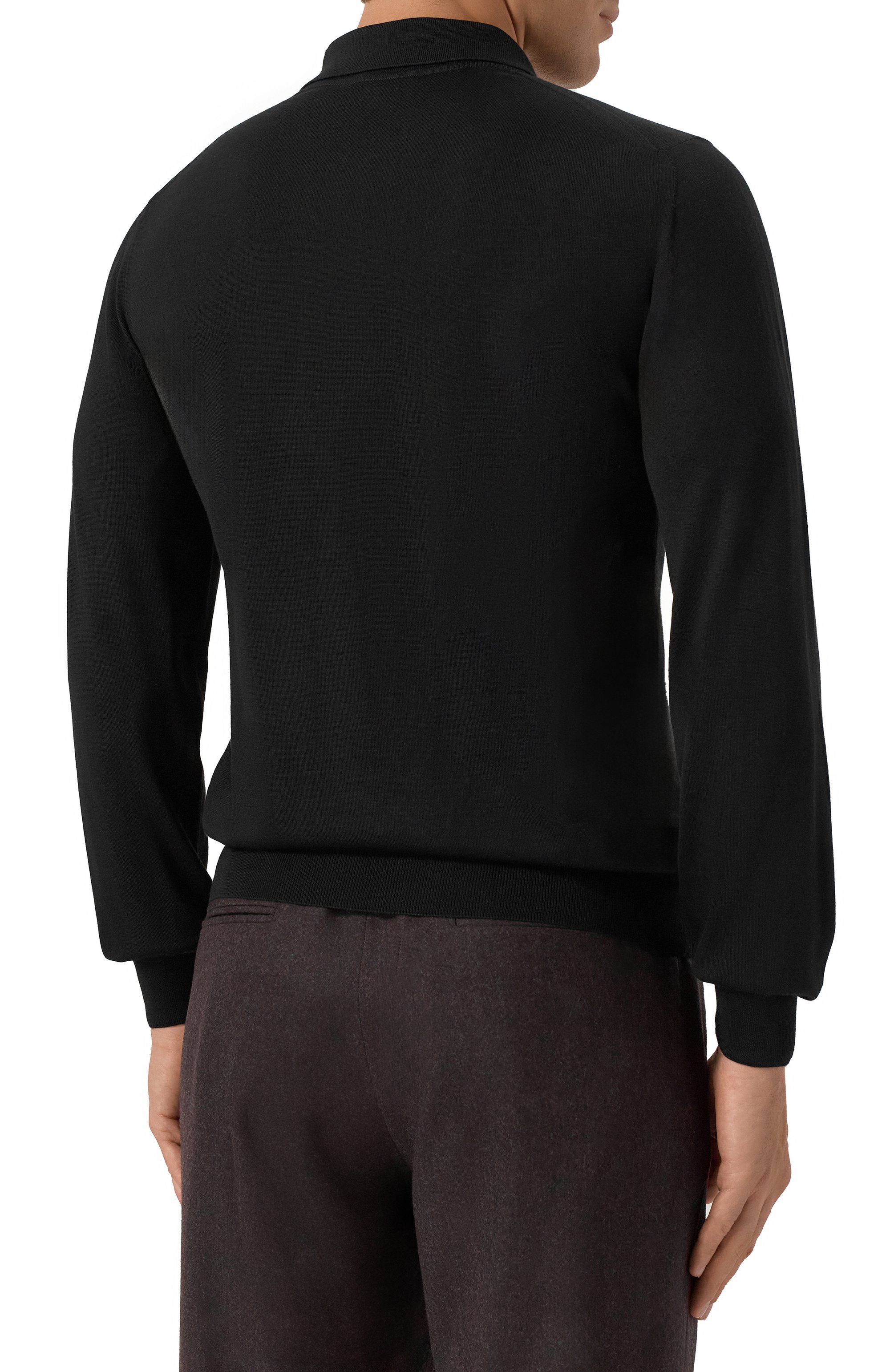 Поло из шерсти и кашемира BRIONI, арт. UMR30R/0ZK12, фото 4