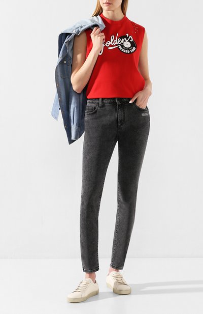 Хлопковая майка GOLDEN GOOSE DELUXE BRAND, арт. G36WP023.Y7, фото 2