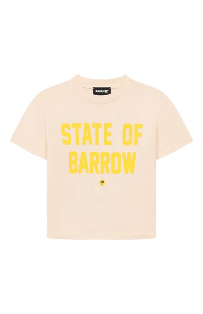 Хлопковая футболка BARROW, арт. F5BKJUTH077