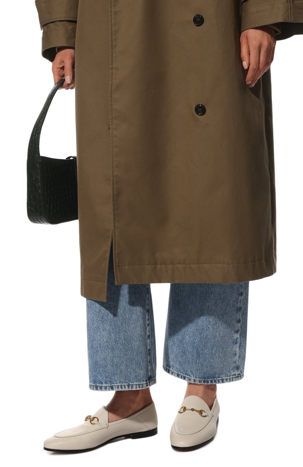 Кожаные лоферы brixton GUCCI, арт. 414998/DLC00, фото 3