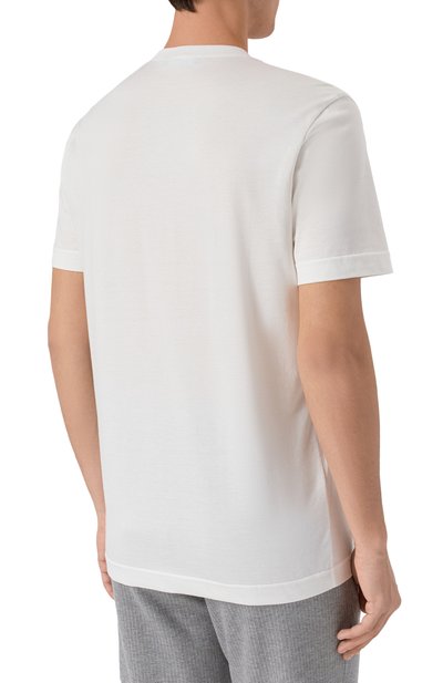 Хлопковая футболка KITON, арт. UMM068803, фото 4