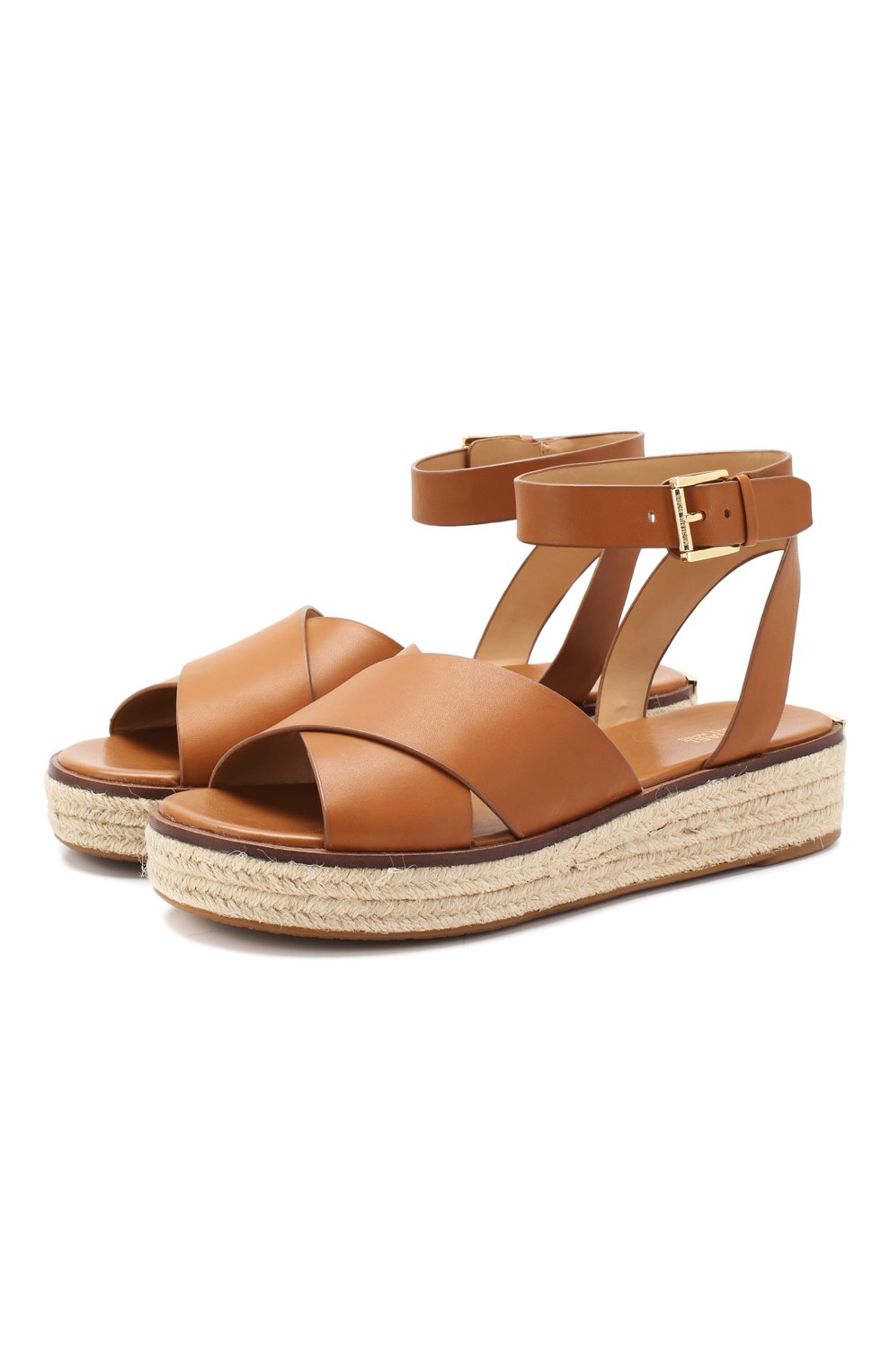 Кожаные сандалии abbot MICHAEL MICHAEL KORS, арт. 40S9ABFA1L, фото 1