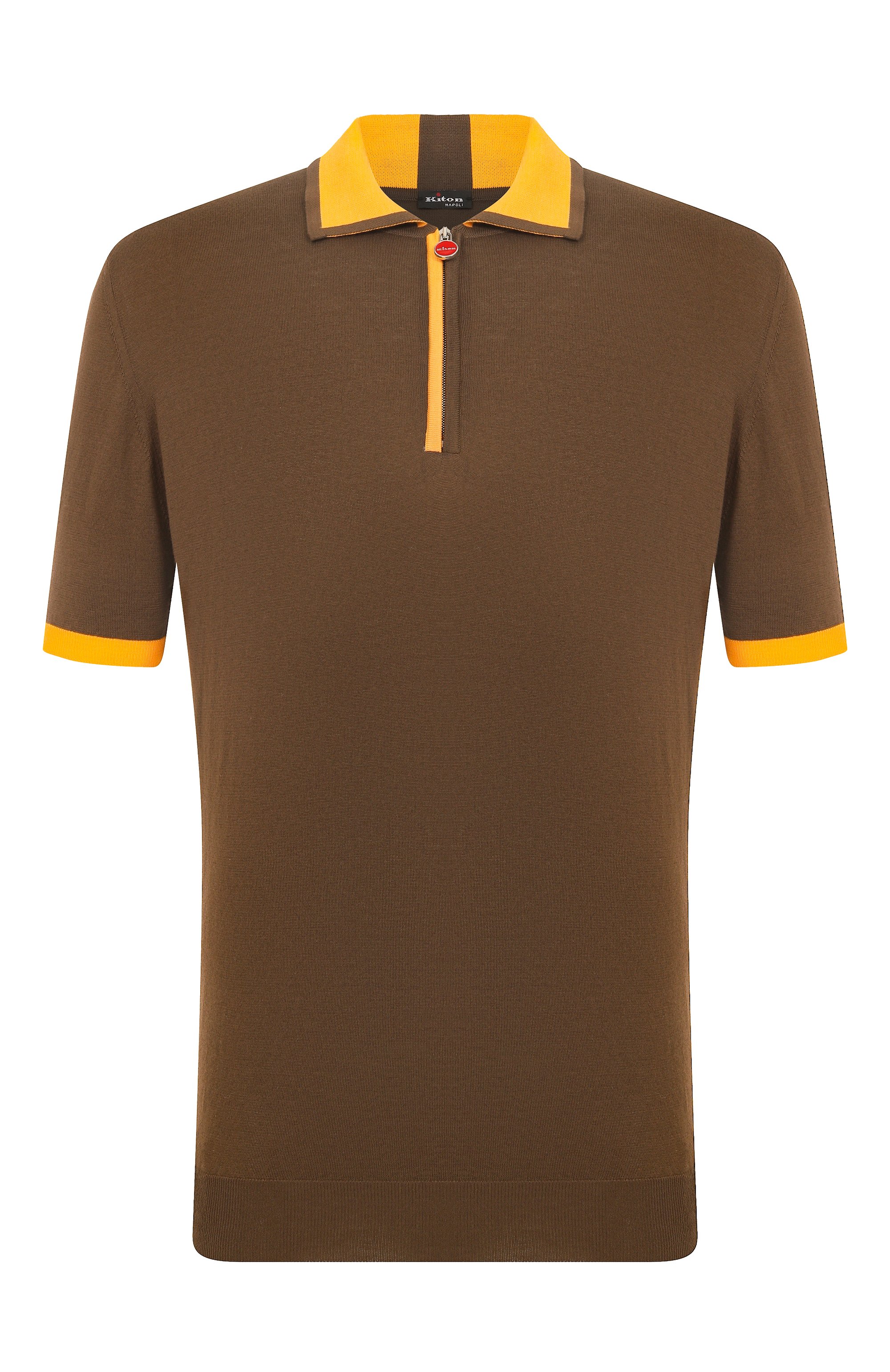 Хлопковое поло KITON, арт. UMK0571V104A, фото 1