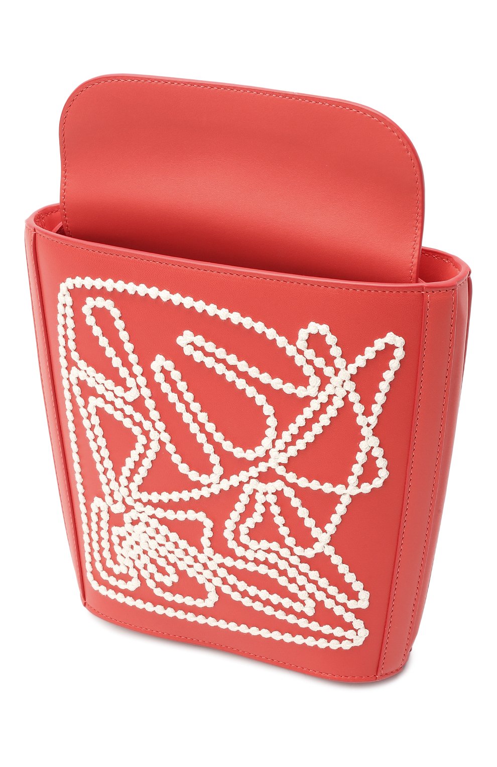 Сумка flat bucket LORO PIANA кораллового цвета по цене 372500 руб., арт. FAL6585, фото 4 Сумка flat bucket LORO PIANA, арт. FAL6585, фото 4