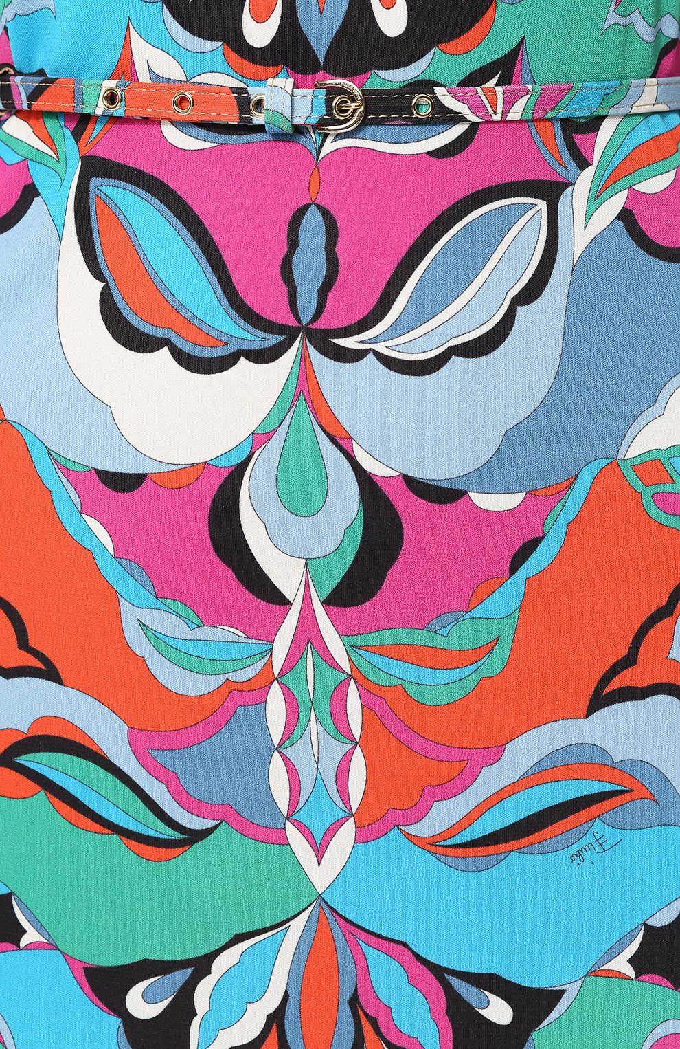 Платье с поясом и принтом EMILIO PUCCI, арт. 8UJG53/8U744, фото 5
