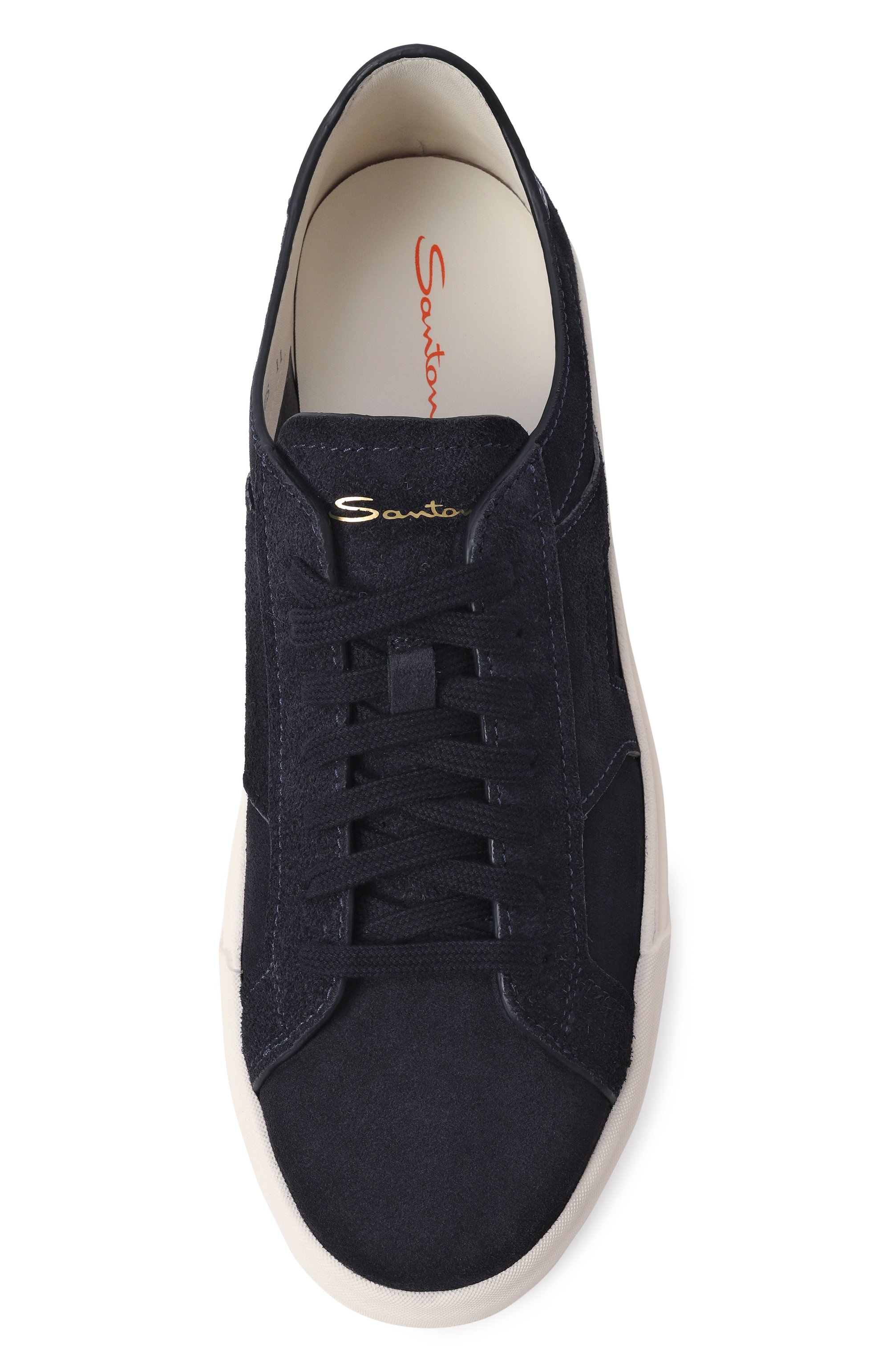 Замшевые кеды gloria SANTONI, арт. MBGG21967PNNCEAT, фото 6