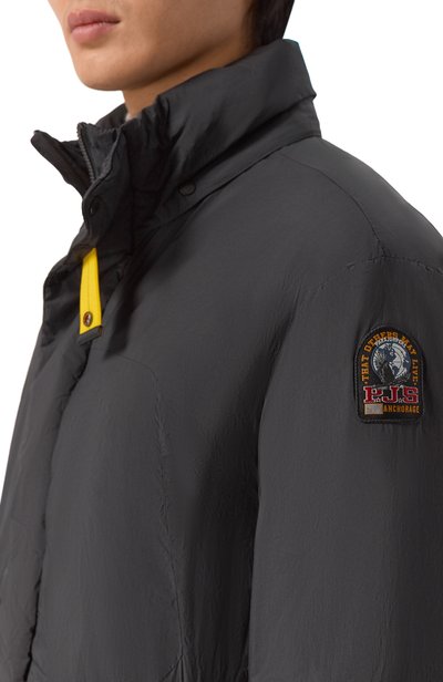 Утепленная парка PARAJUMPERS черного цвета по цене 79450 руб., арт. 26WMPMJKLB03, фото 5 Утепленная парка PARAJUMPERS, арт. 26WMPMJKLB03, фото 5