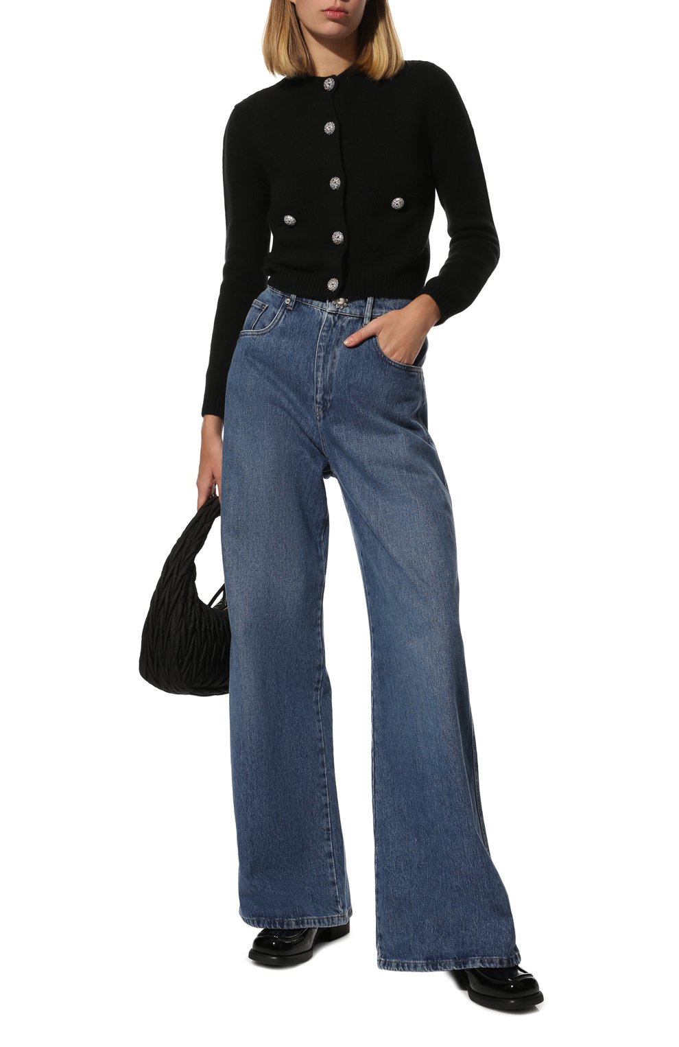 Кашемировый кардиган MIU MIU, арт. MMF500-1ZAO-F0002, фото 2