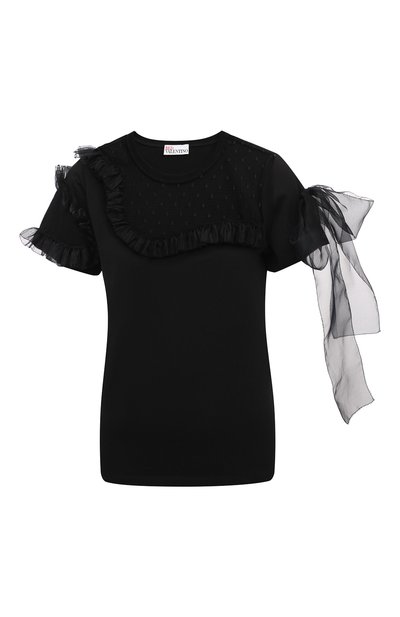 Женский хлопковый топ REDVALENTINO, арт. VR0MG09R/5WM