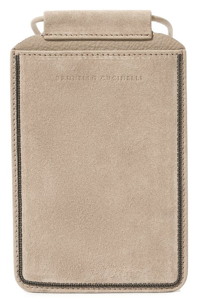Замшевый чехол для телефона BRUNELLO CUCINELLI, арт. MWDLD2531, фото 1