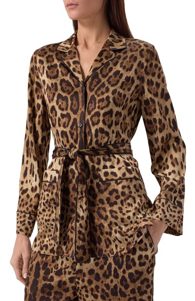 Шелковая блузка DOLCE & GABBANA, арт. F5I89T/FSAXY, фото 3