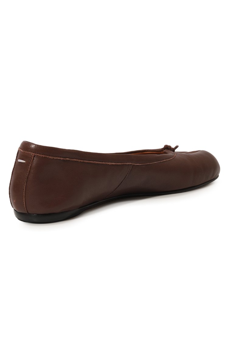 Кожаные балетки MAISON MARGIELA, арт. S58WZ0042/P3753, фото 5