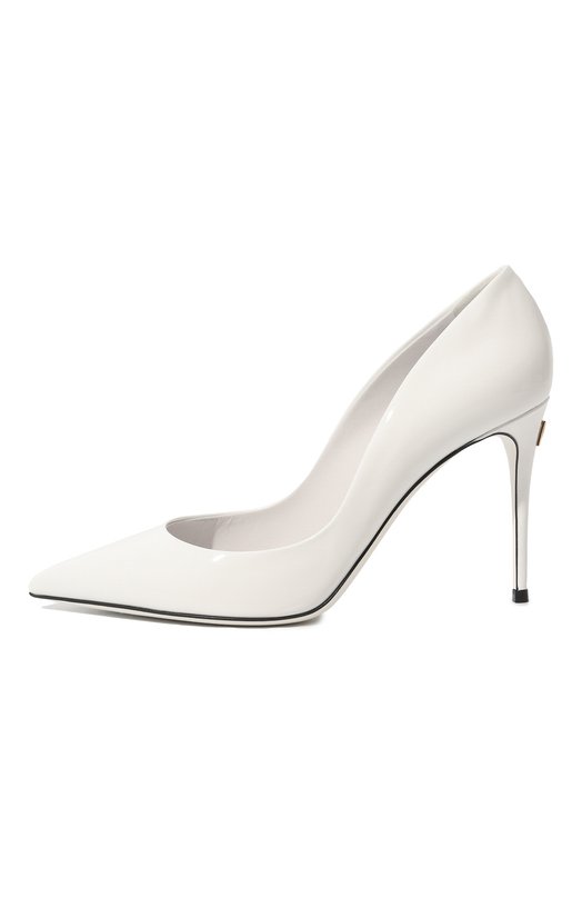 Кожаные туфли Cardinale Dolce & Gabbana CD1657/A1471 Белый  CD1657/A1471 Фото 4