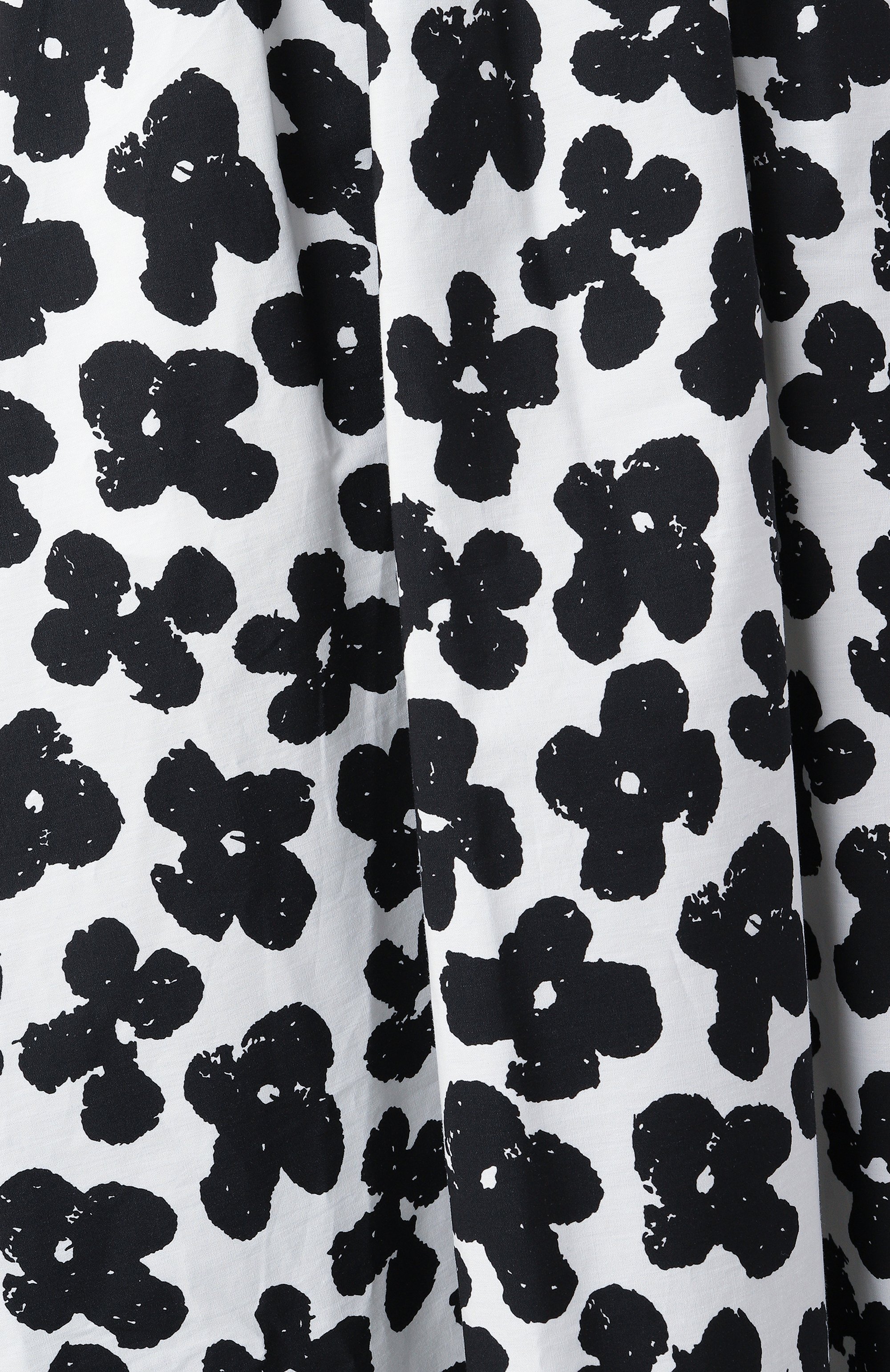 Хлопковая юбка MSGM черно-белого цвета по цене 52750 руб., арт. 3841MDD28X/257153, фото 6 Хлопковая юбка MSGM, арт. 3841MDD28X/257153, фото 6